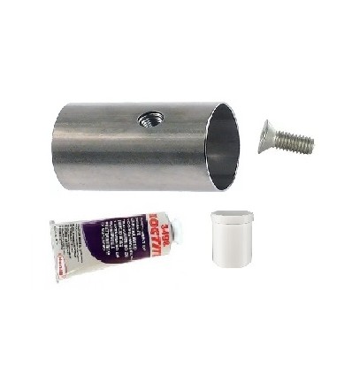 Kit d'adaptation pour SDMO SH7500 T: manchon inox et pâte d'étanchéité