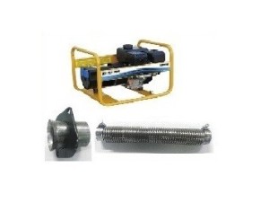 Flexible à colliers et kit d'adaptation d'échappement pour WORMS ACCESS 3400
