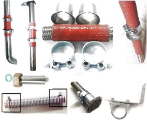 Accessoires pour échappement groupe électrogène